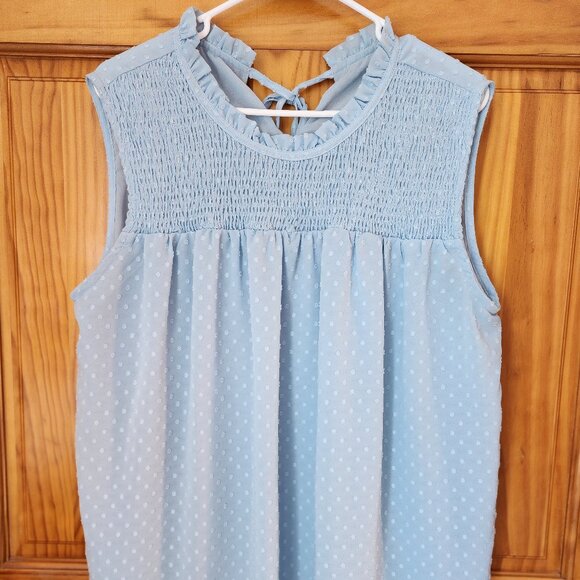 Pastel Blue Tank Top 🩵 - Picture 3 of 4